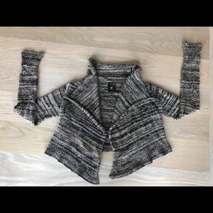 Tree sweater black, brown & gold